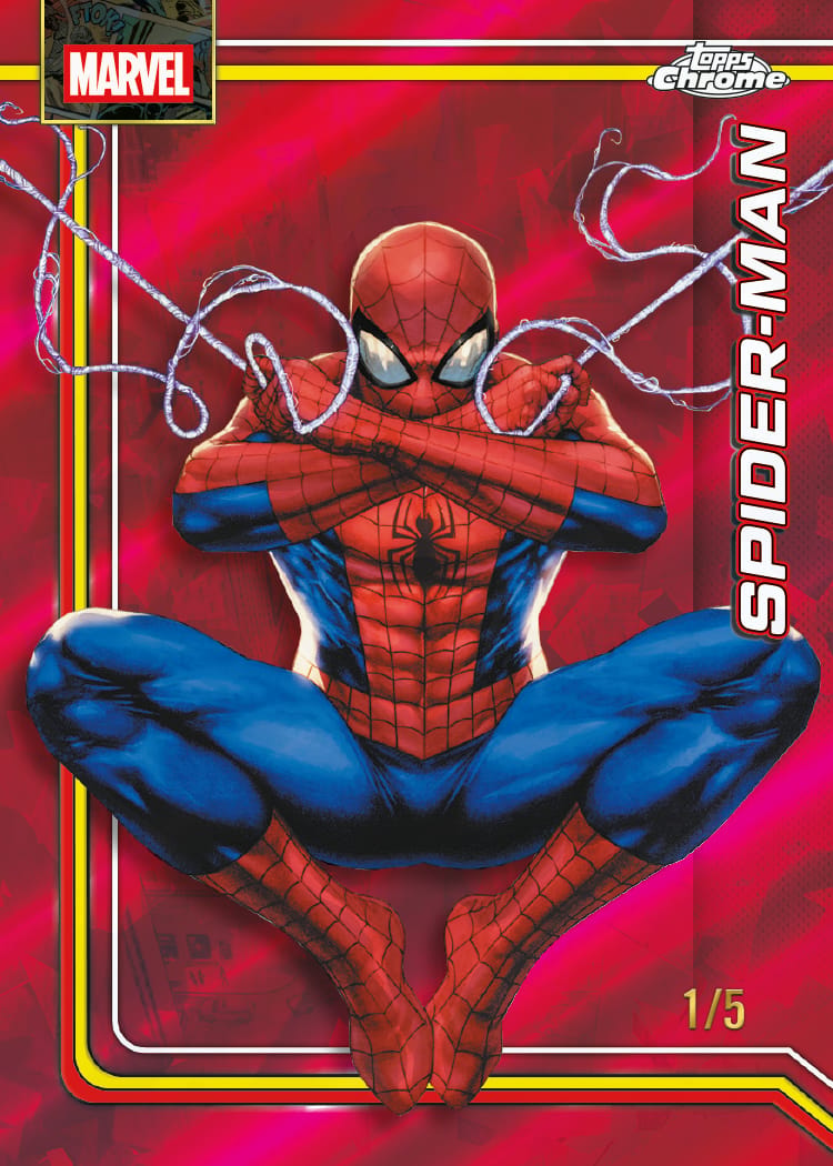 2026 Topps Chrome Sapphire Marvel