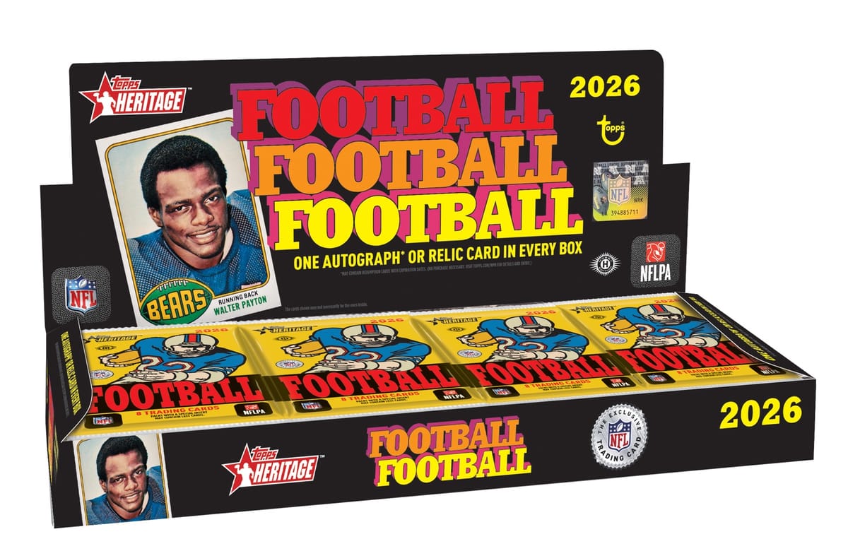 2026 Topps Heritage Football