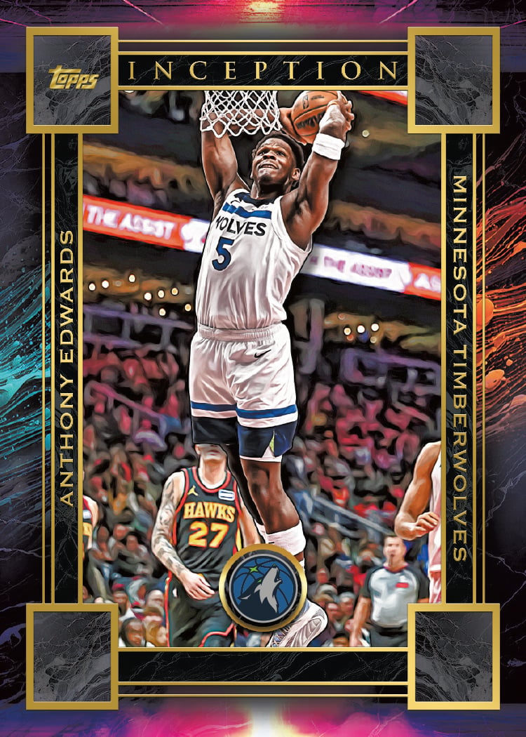 2025-26 Topps Inception Basketball Anthony Edwards Launch
